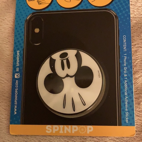 NWT Two Disney Mickey Mouse phone grip. A hand gri - Picture 6 of 9